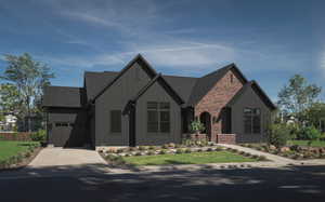 1 of 4 exterior rendering options with Script I floor plan