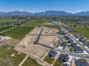 Expansive undeveloped land with new road infrastructure