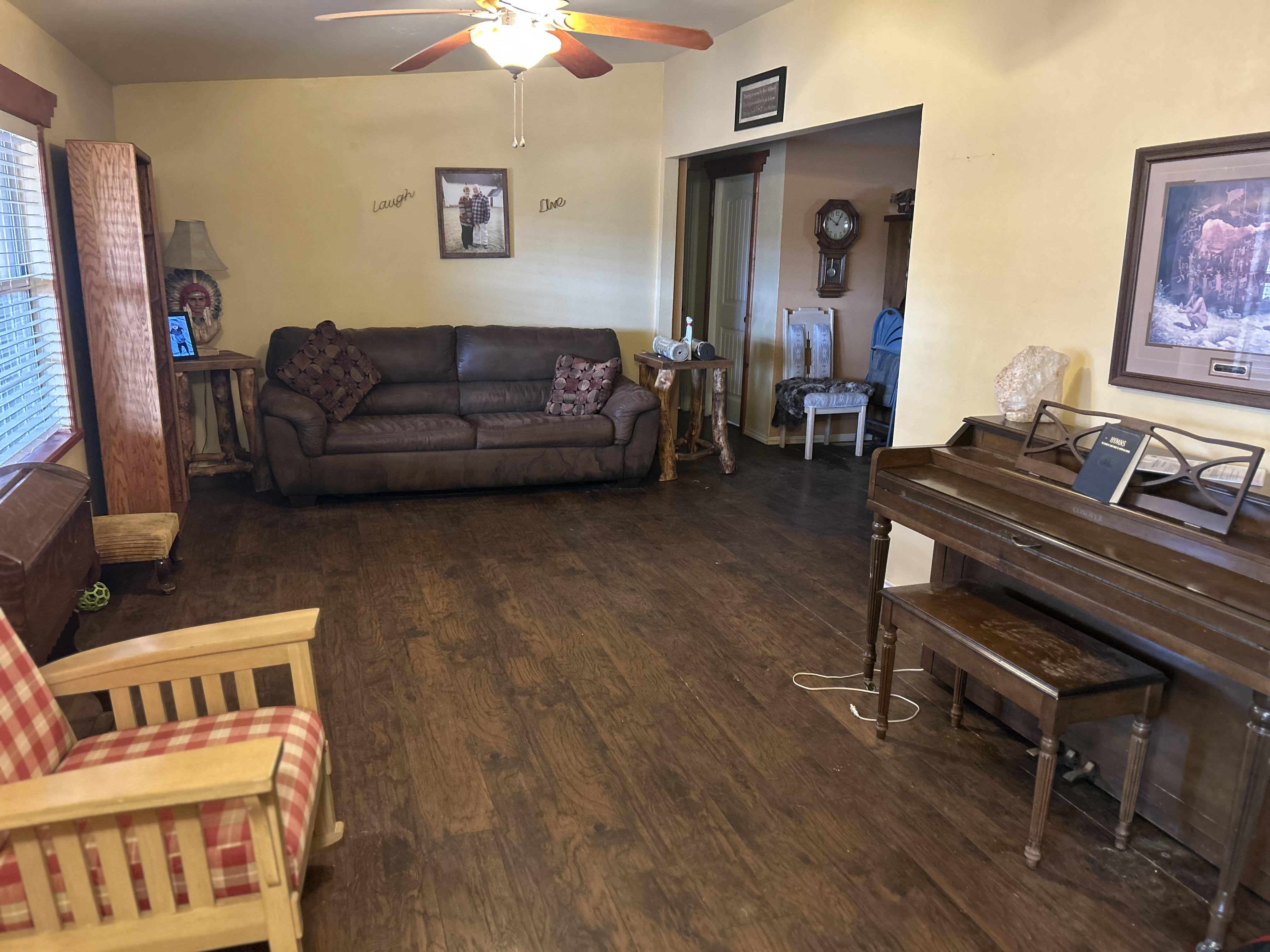 Living room.