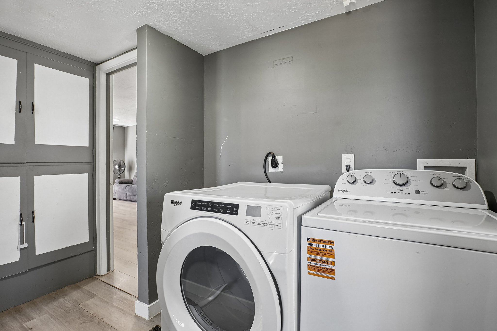 Upstairs Laundry