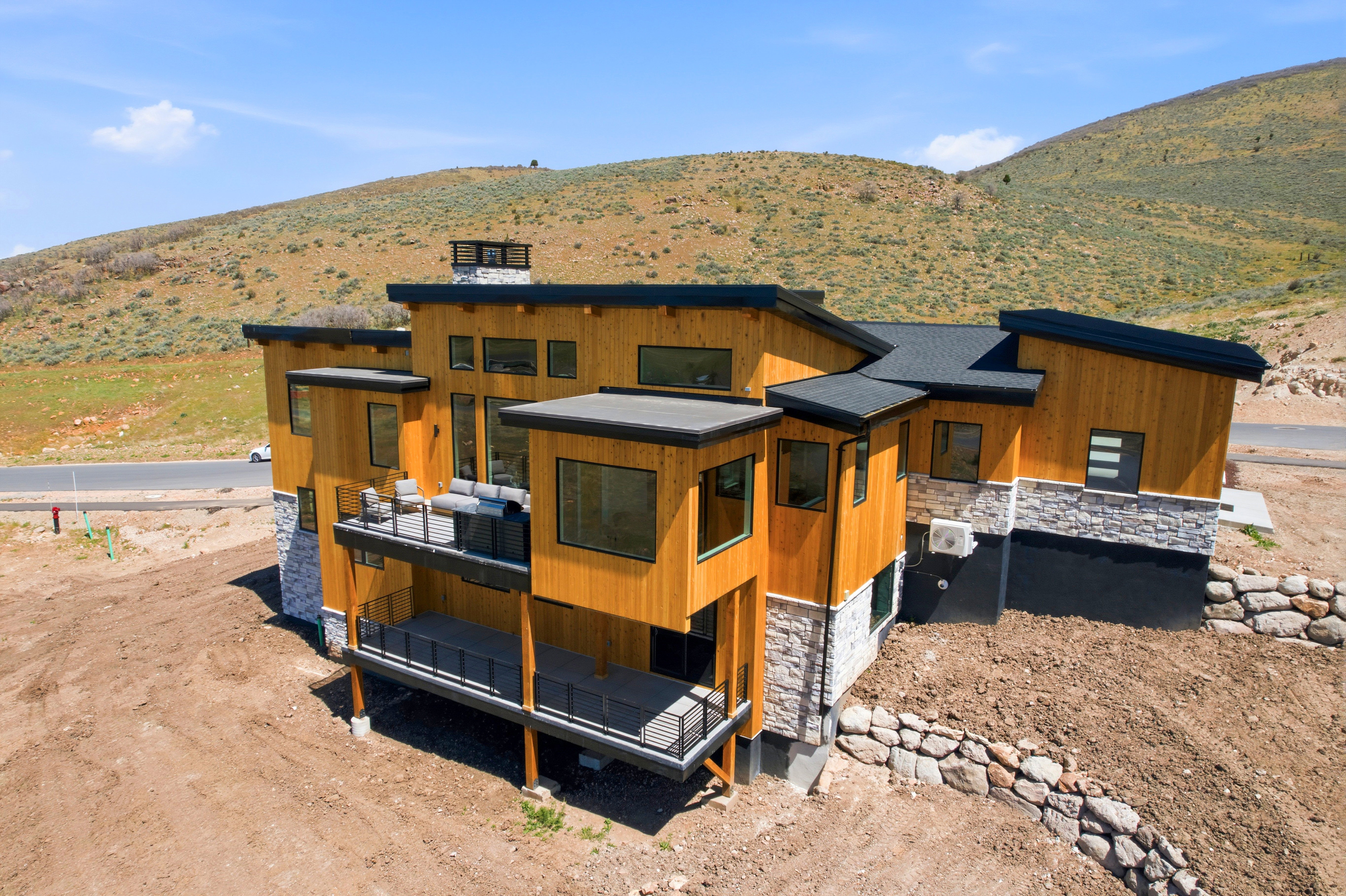 back view of home