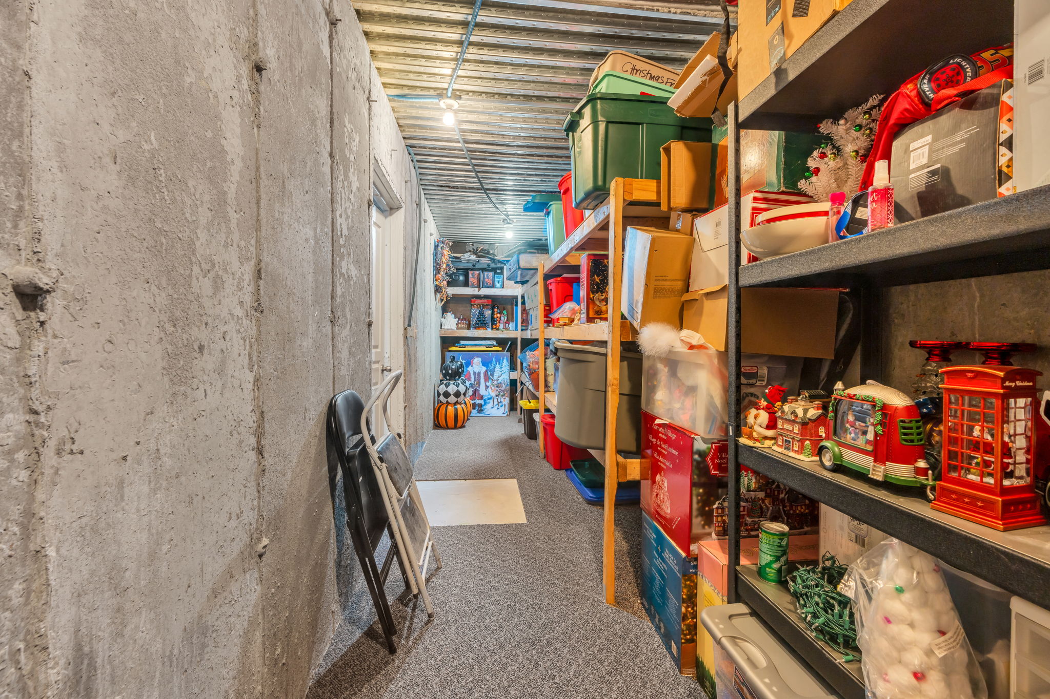 Large cold storage area