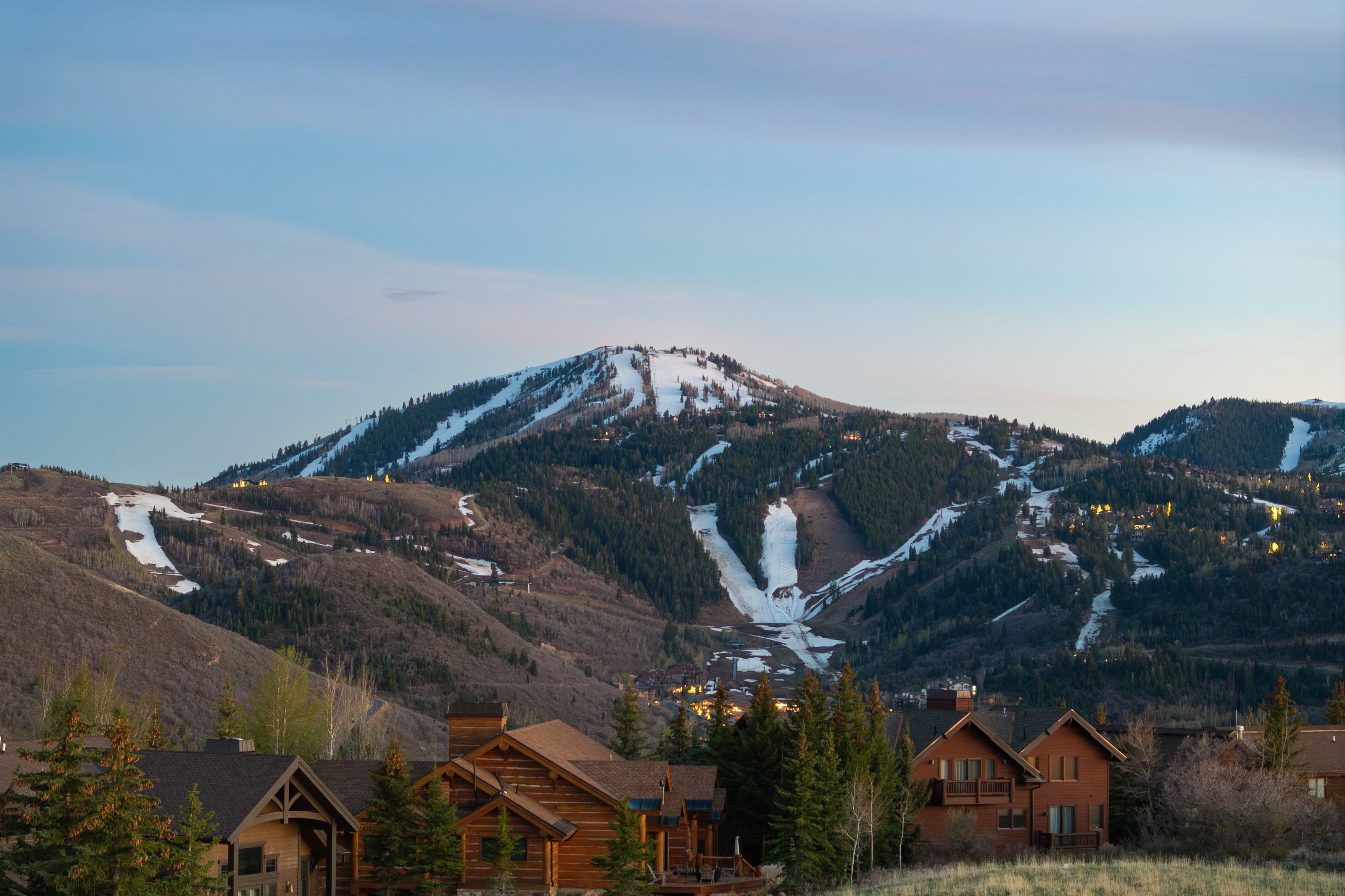 View of mountain backdrop