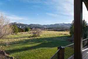 View of mountain backdrop