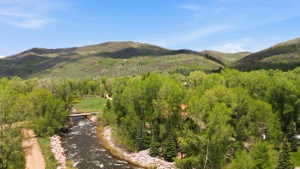 River crossing into the community
