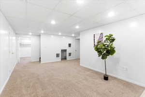 Basement with full kitchen and exterior access - great for a mother in law suite or apartment