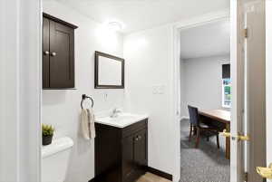 Bedroom or office with ensuite bathroom