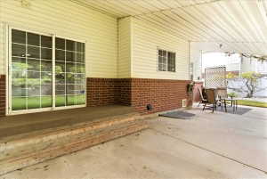 Massive 12 x 30 covered patio