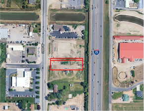 Aerial Survey. Depicting the property boundaries and surrounding infrastructure