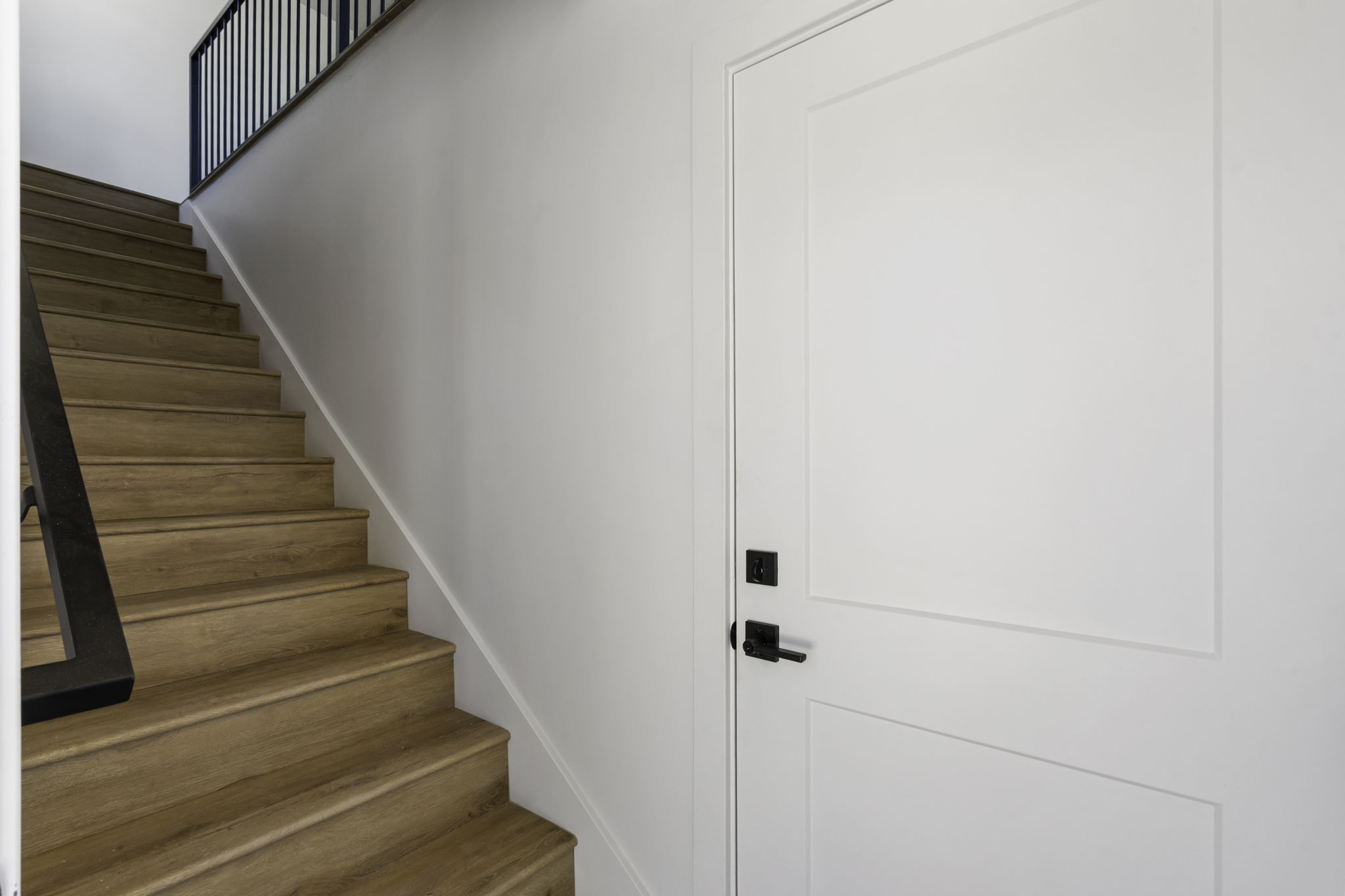 Entry way from garage and front door