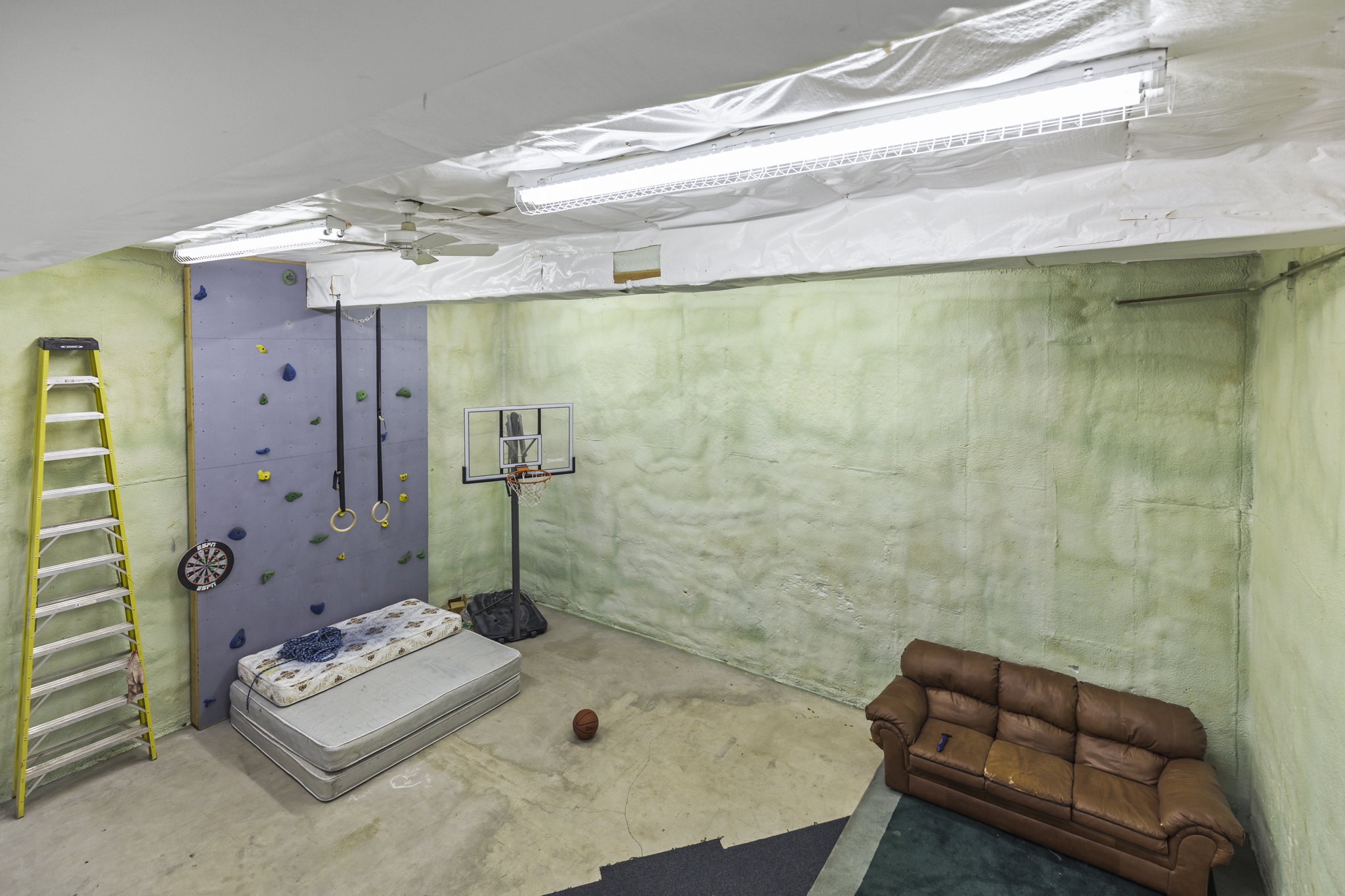 View of basement