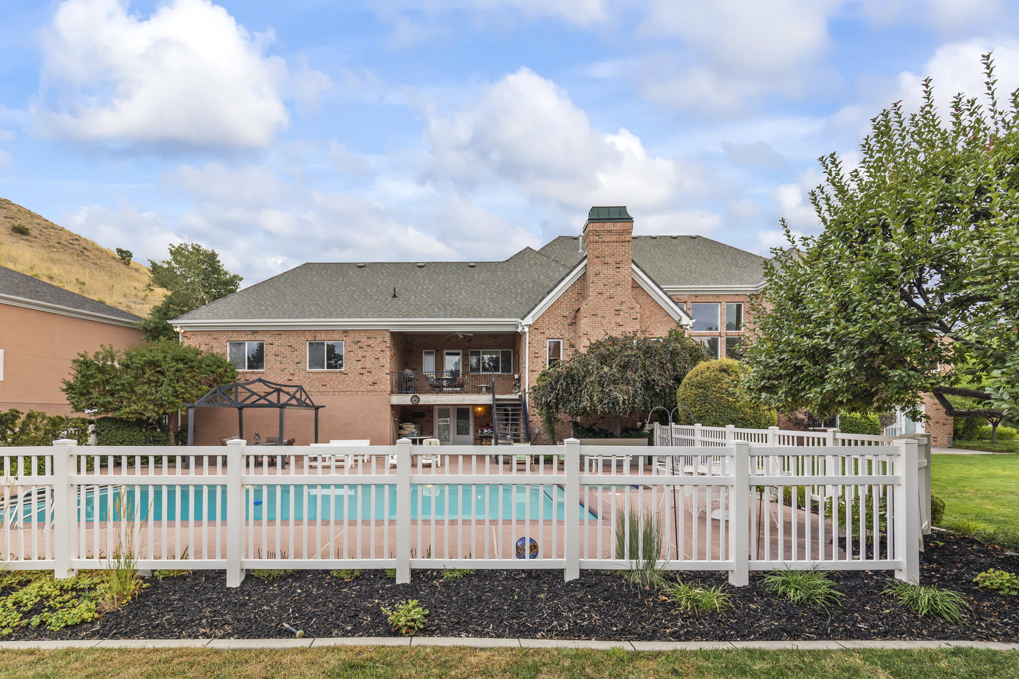 View of pool with patio surround