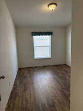 Bedroom 3 with LVP flooring