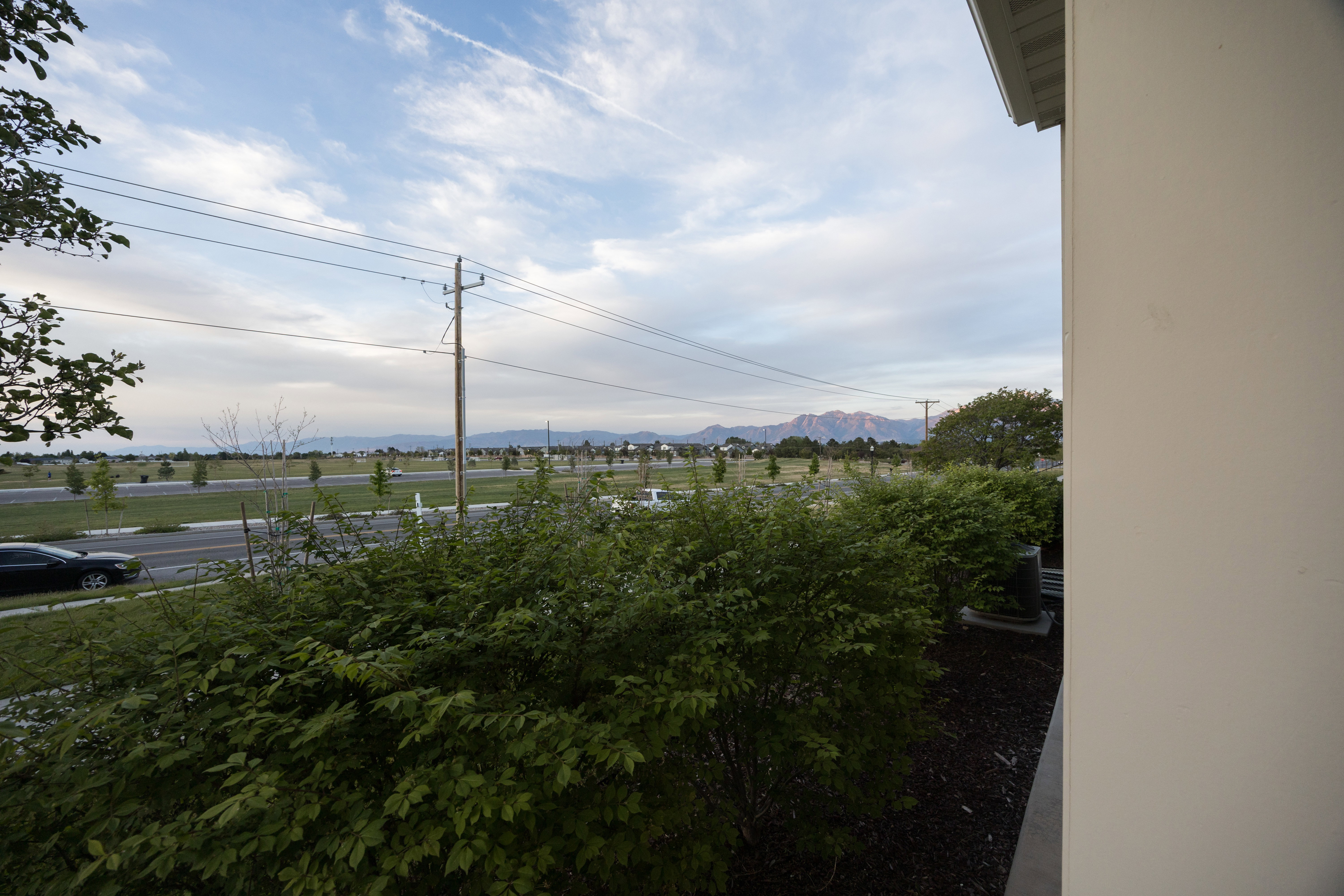 Porch view looking North East.