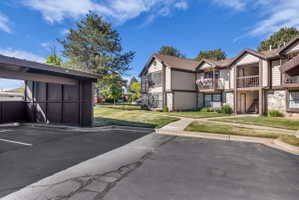 2 car semi-enclosed parking just steps away from the unit