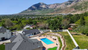 Views of Mountains & Notice the Privacy of the Lot