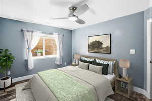 Bedroom #6 - virtually staged