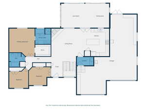 Main Level Floor Plan