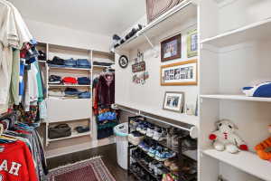 Primary Bedroom Walk in Closet