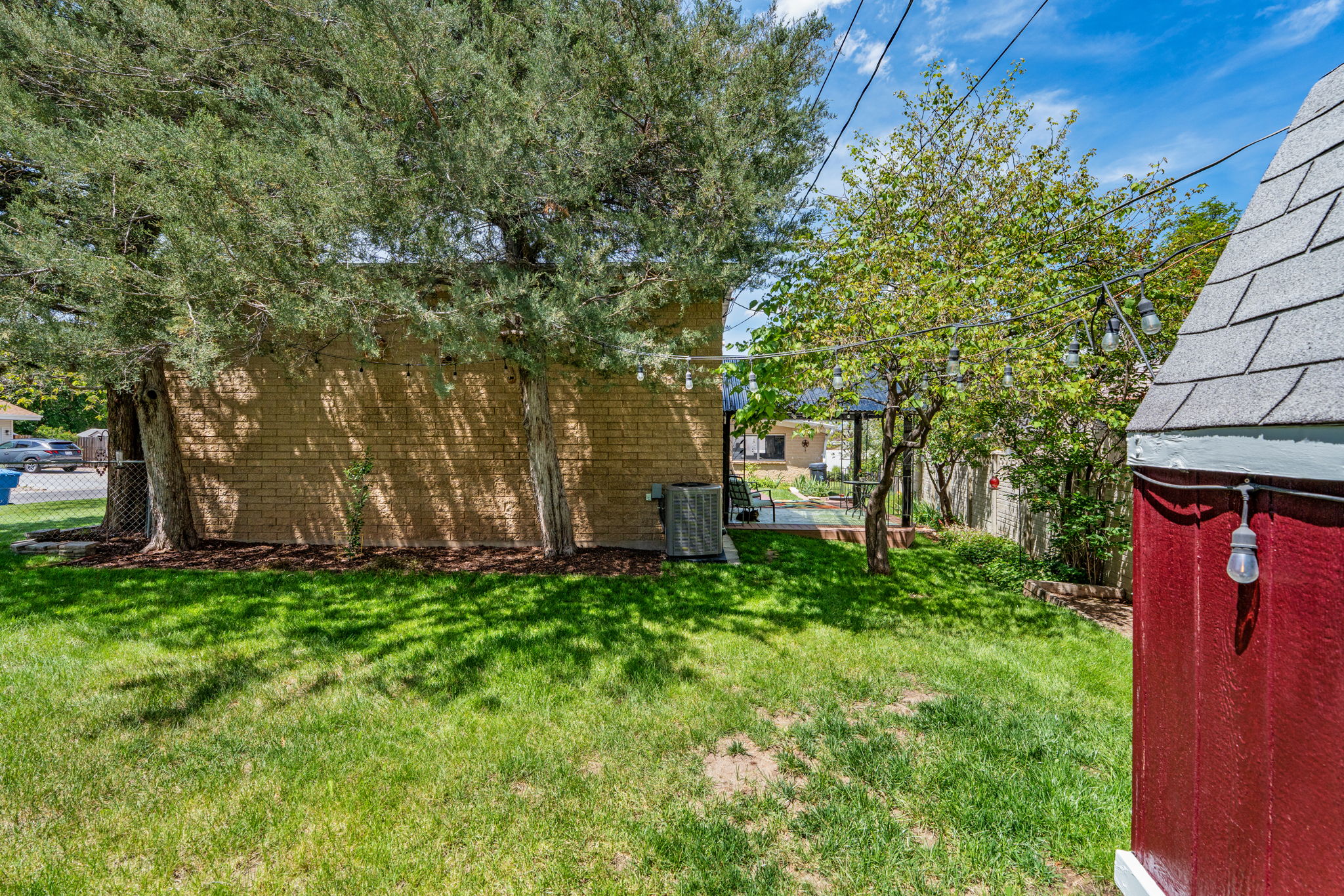 Private Deck, FirePit Area, Gazebo, Mature Landscaping, Oasis! Shed is included.