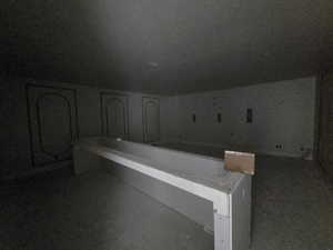 Basement movie theater