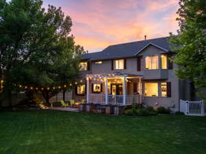 Beautiful Yard with Back Patio & Pergola