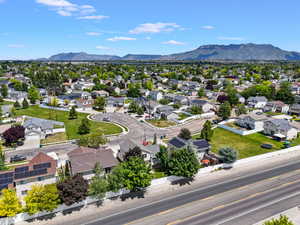 Expansive residential area with numerous single-story and multi-story homes