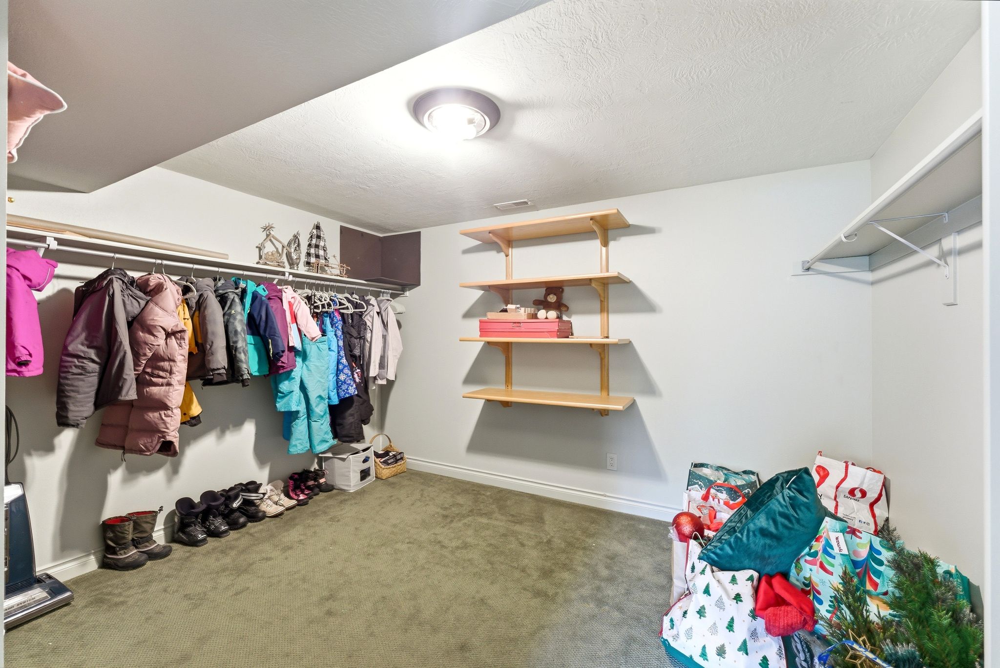 Addition storage room.