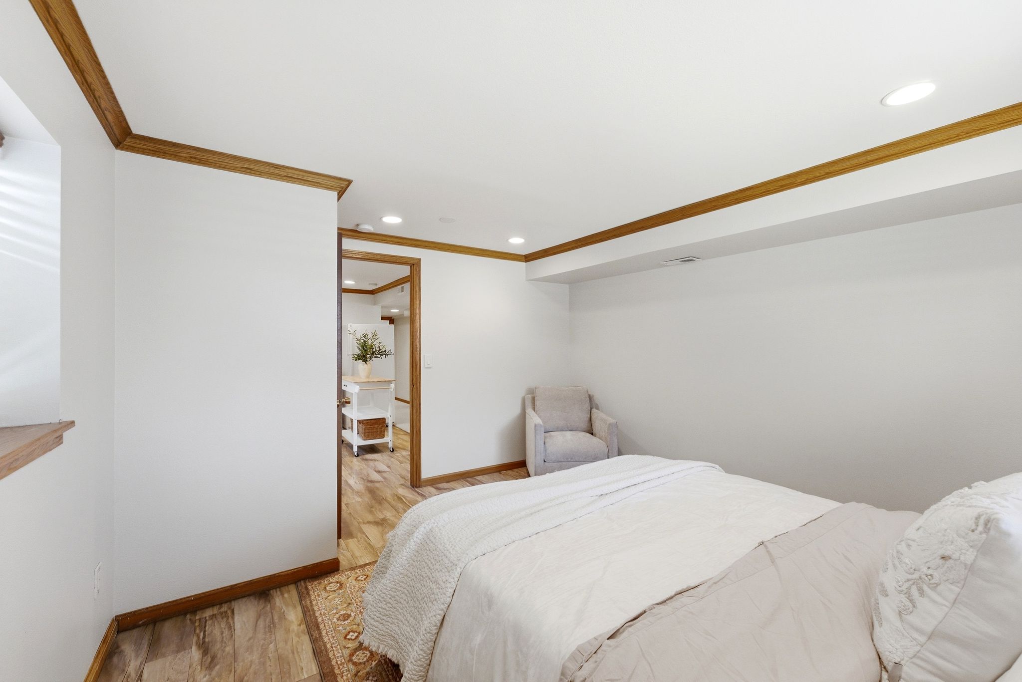 Basement bedroom 1