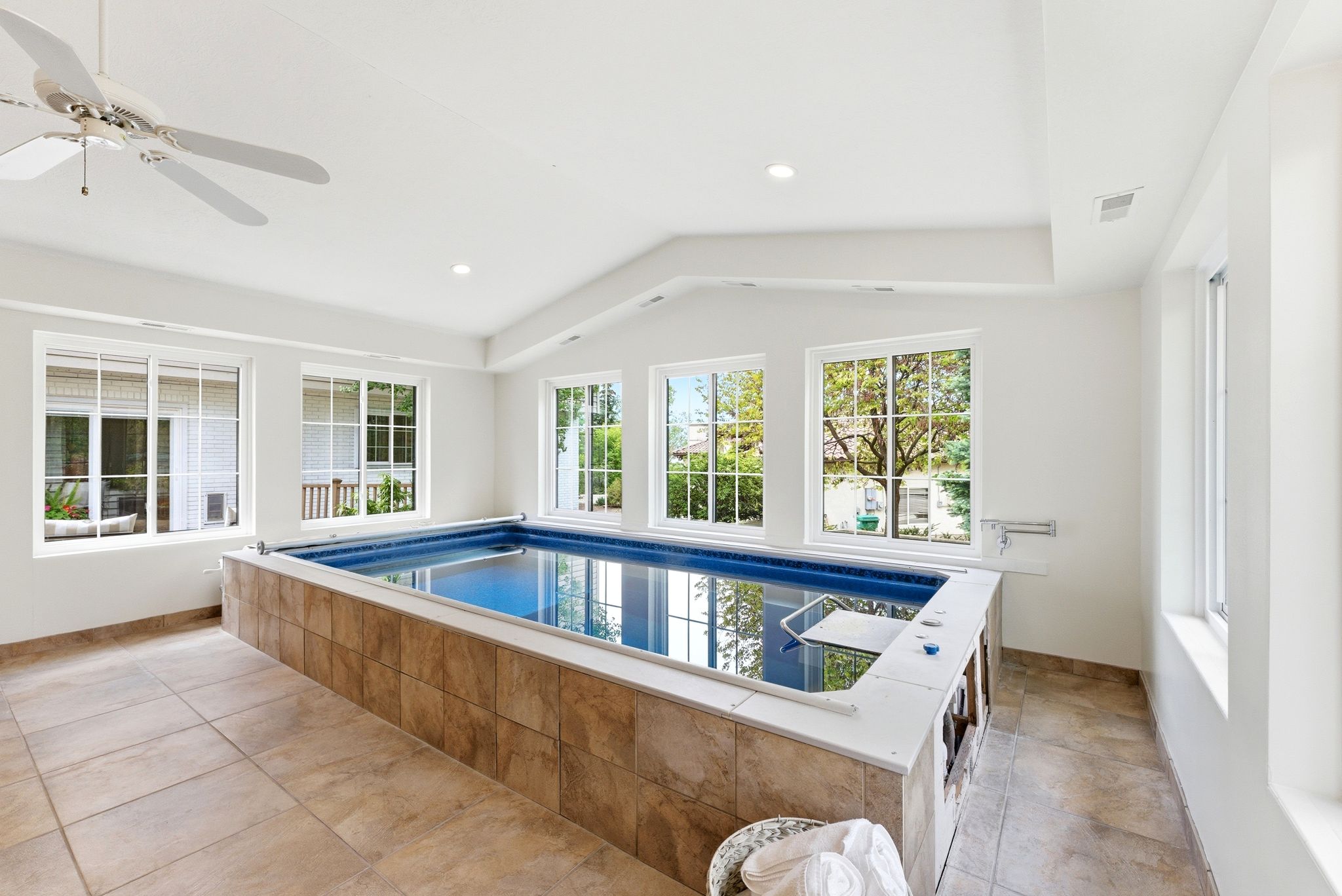 Addition indoor swim spa