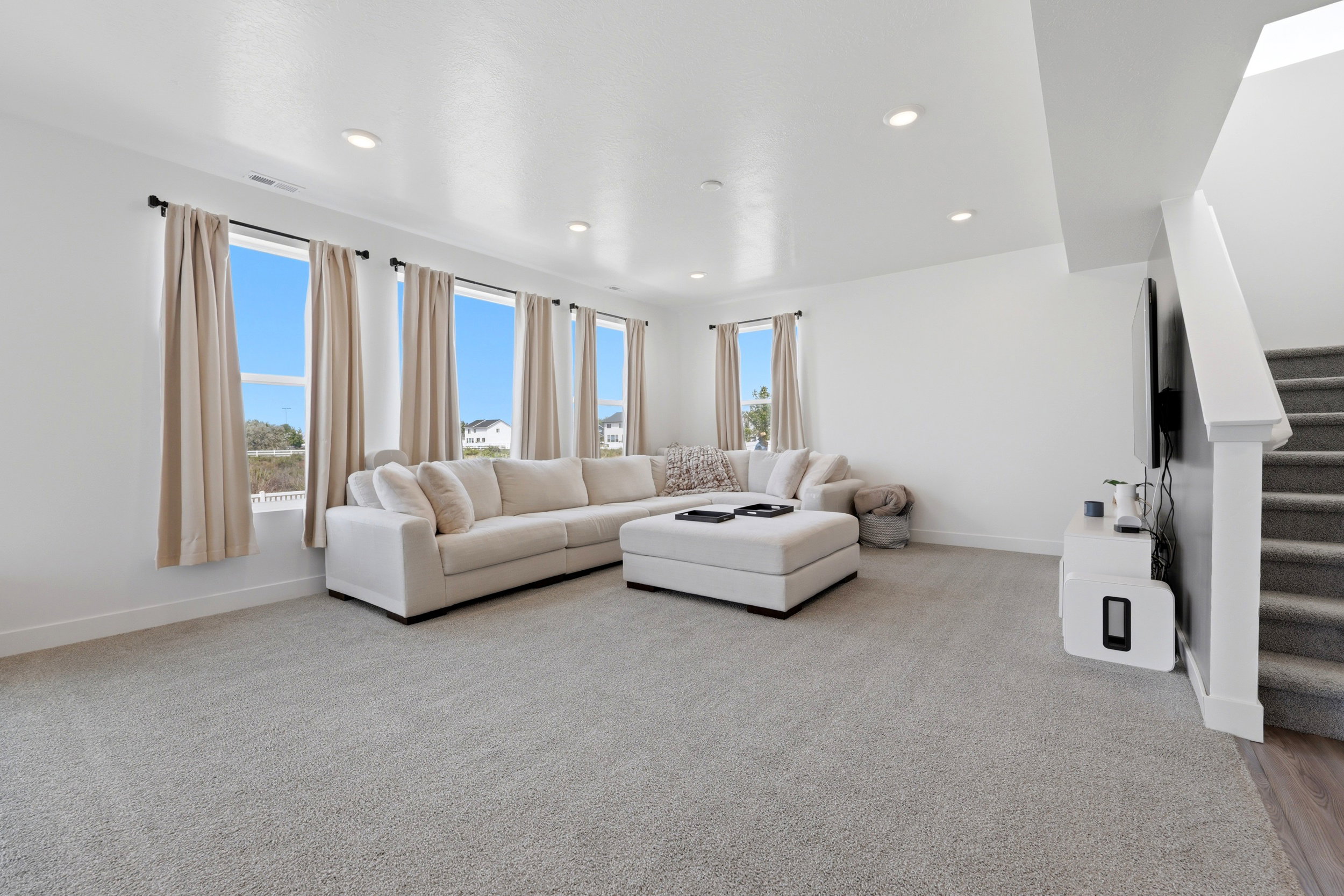 Main floor extra large living room
