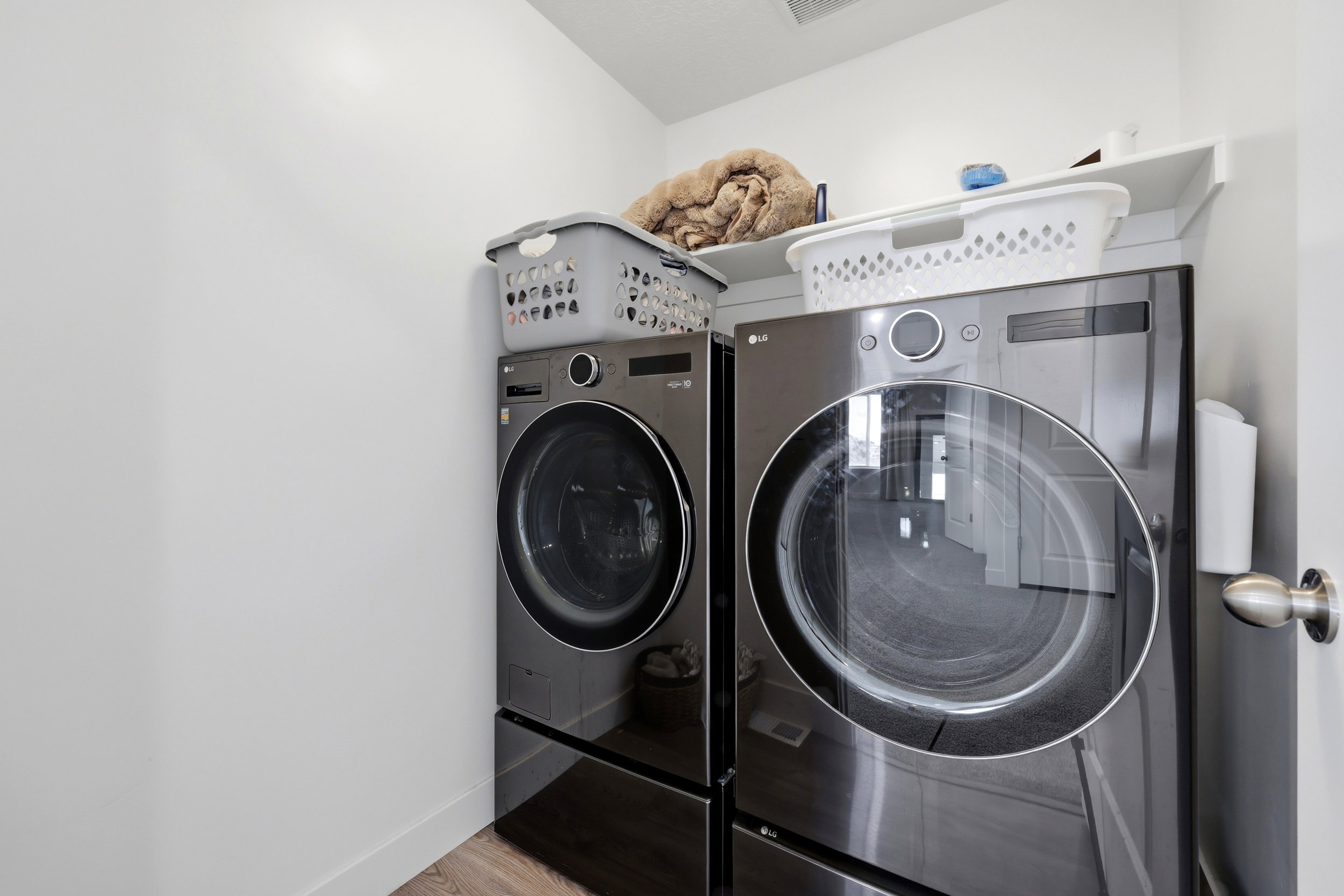 Dedicated laundry room