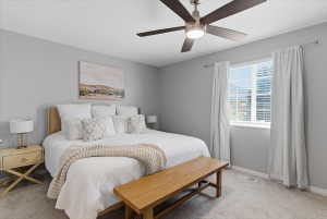 Primary Bedroom with Mountain View’s.
