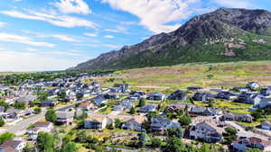 Residential community featuring a variety of home styles and established landscaping