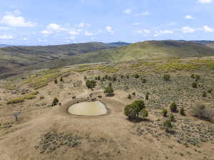 Expansive acreage featuring natural rolling hills and varied low-lying vegetation