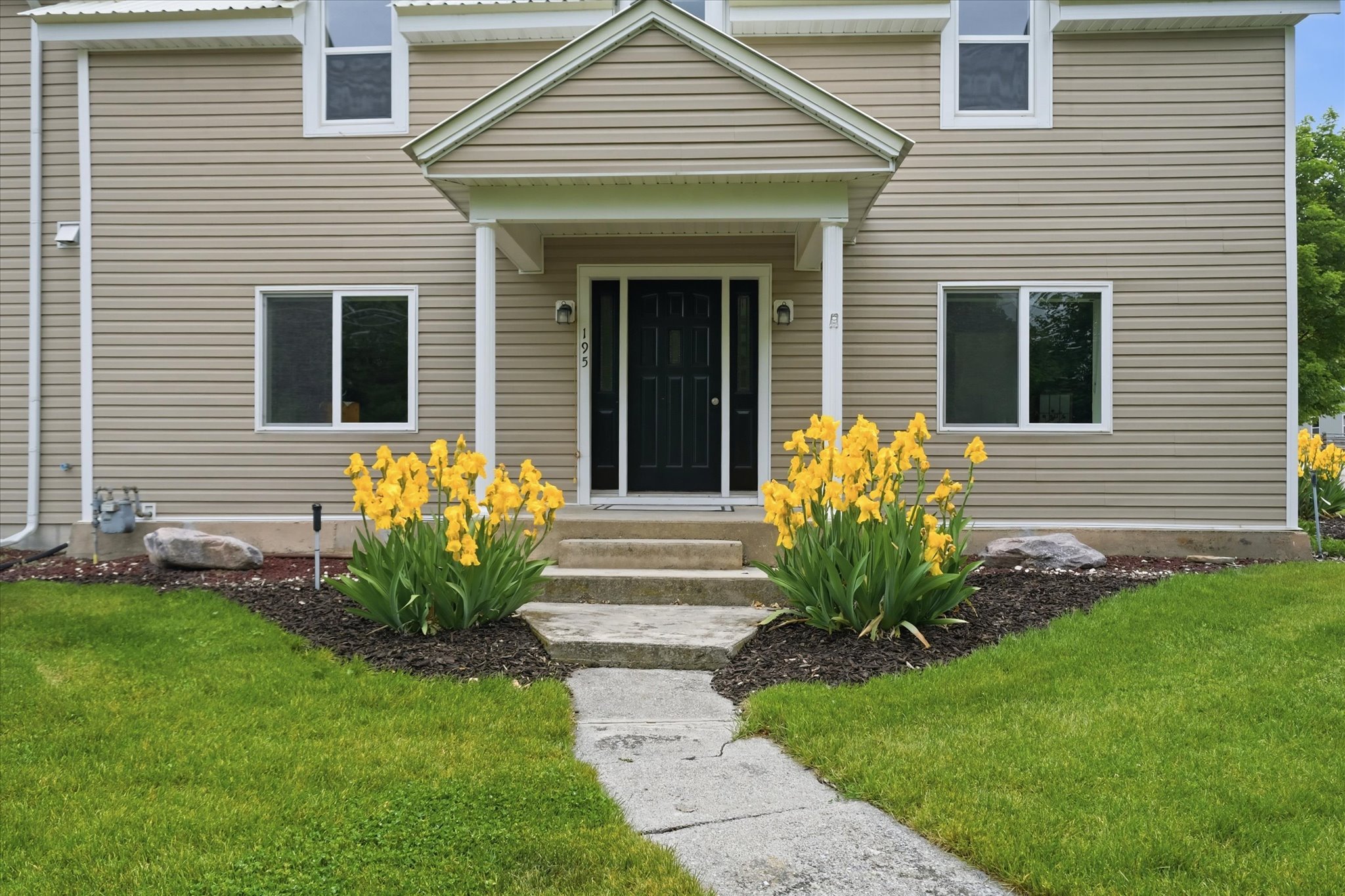 Exterior entry