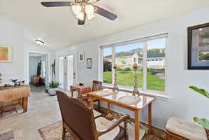 Dining area