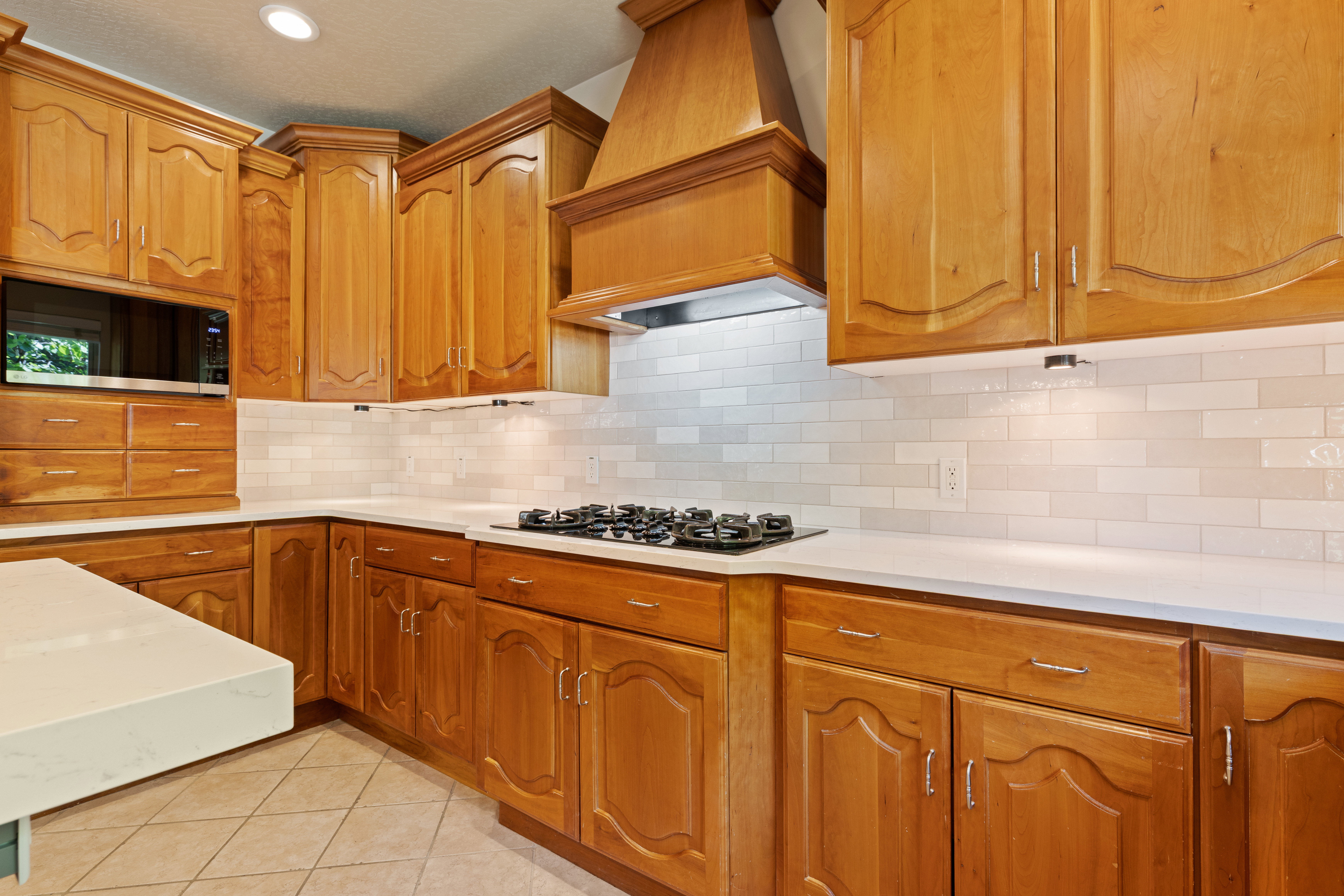 Gas cook top/ double ovens