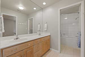 Jack and Jill Full bathroom