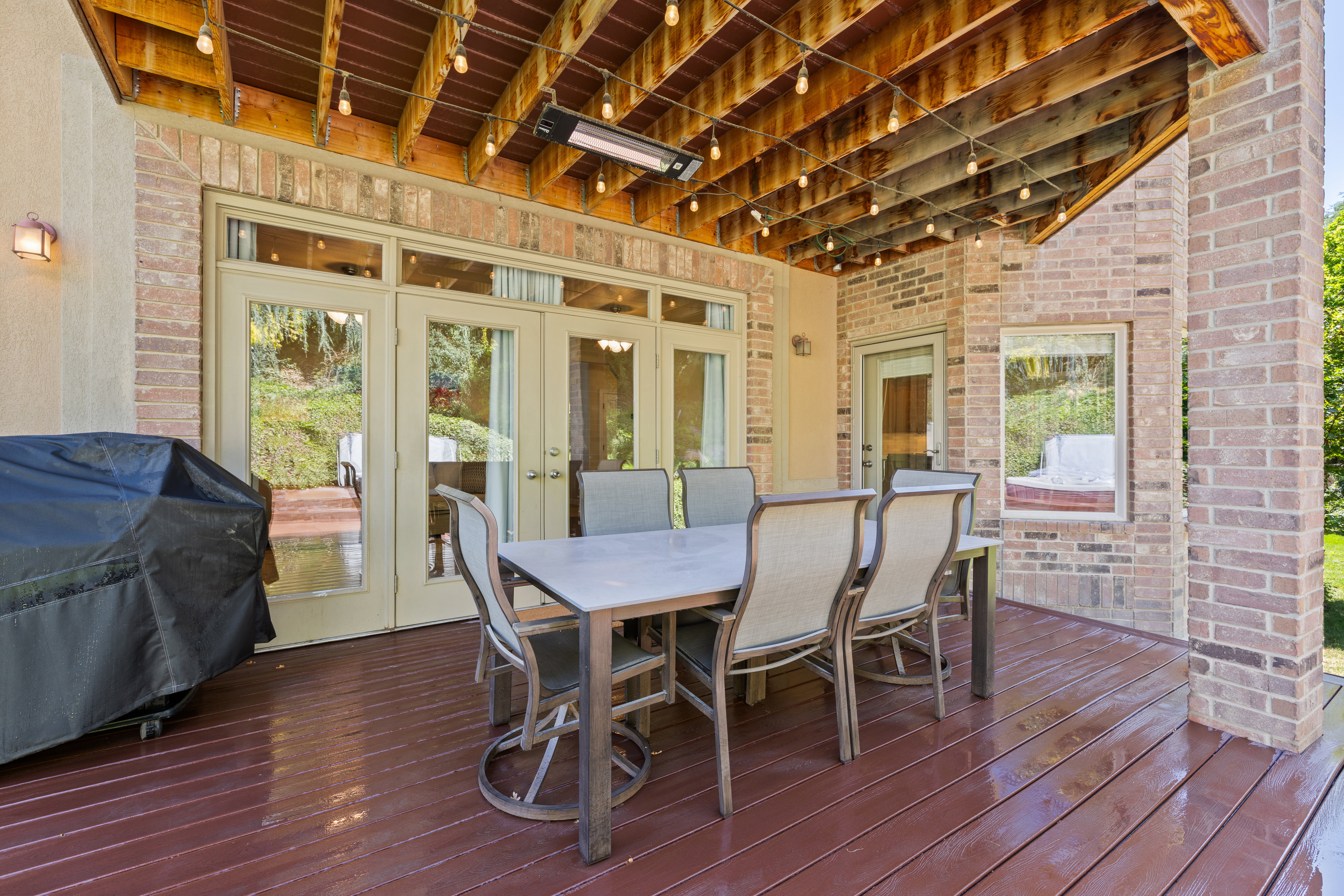 Covered deck