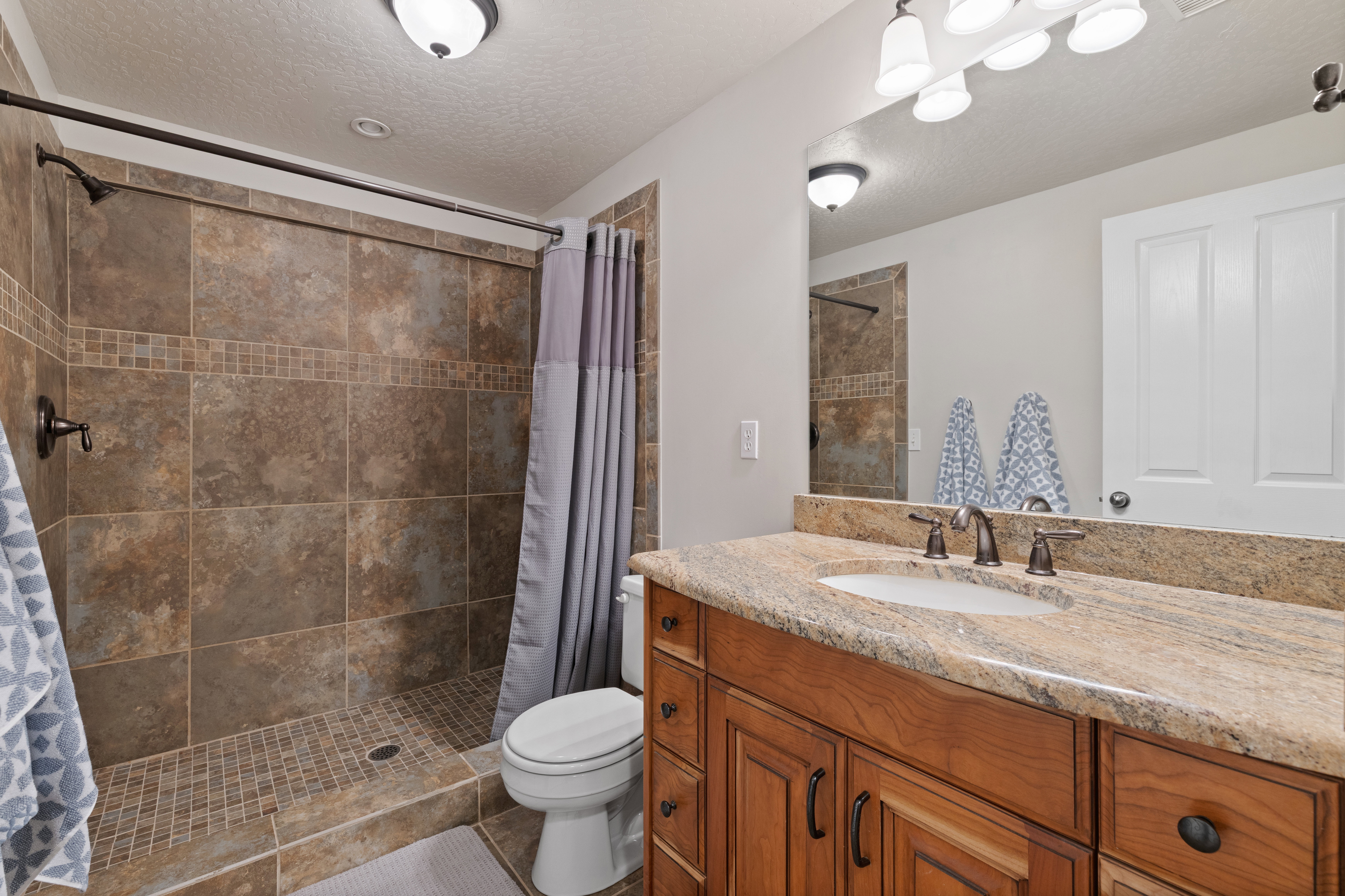 Bathroom lower level
