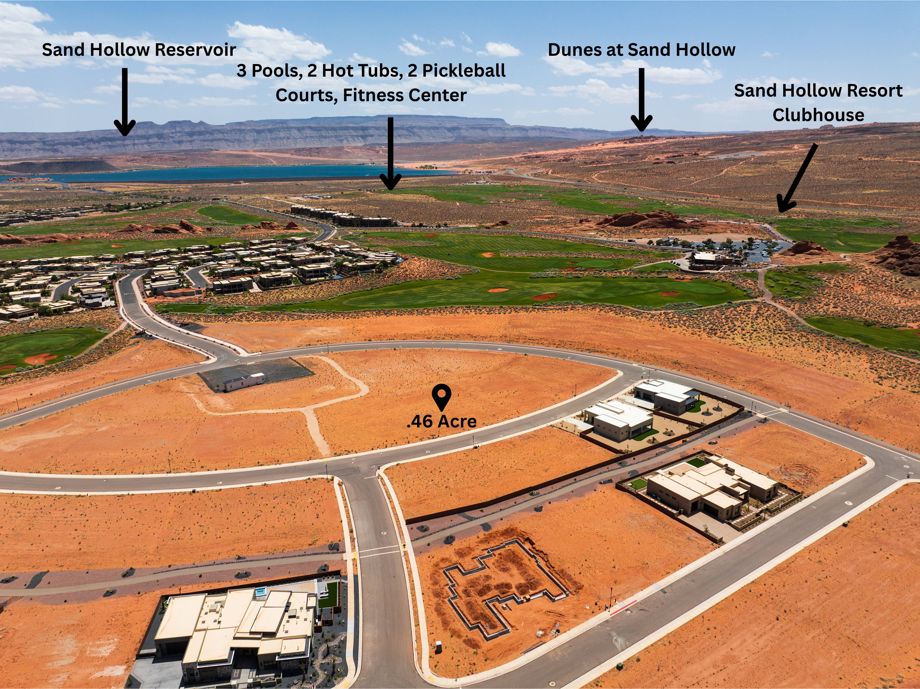 Gorgeous .46 Acre Lot in the Estates at Sand Hollow