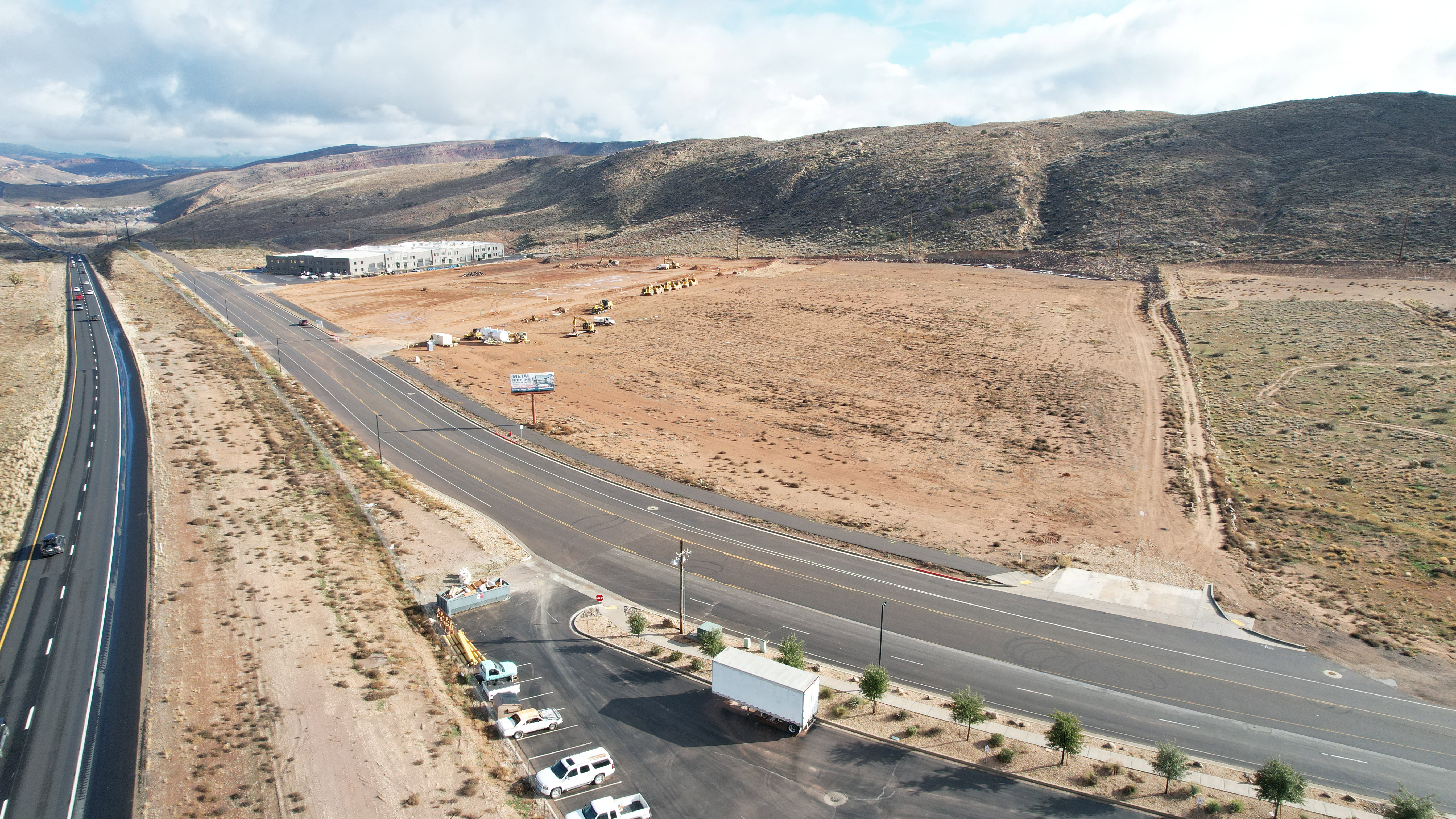 Expansive undeveloped land featuring direct road frontage