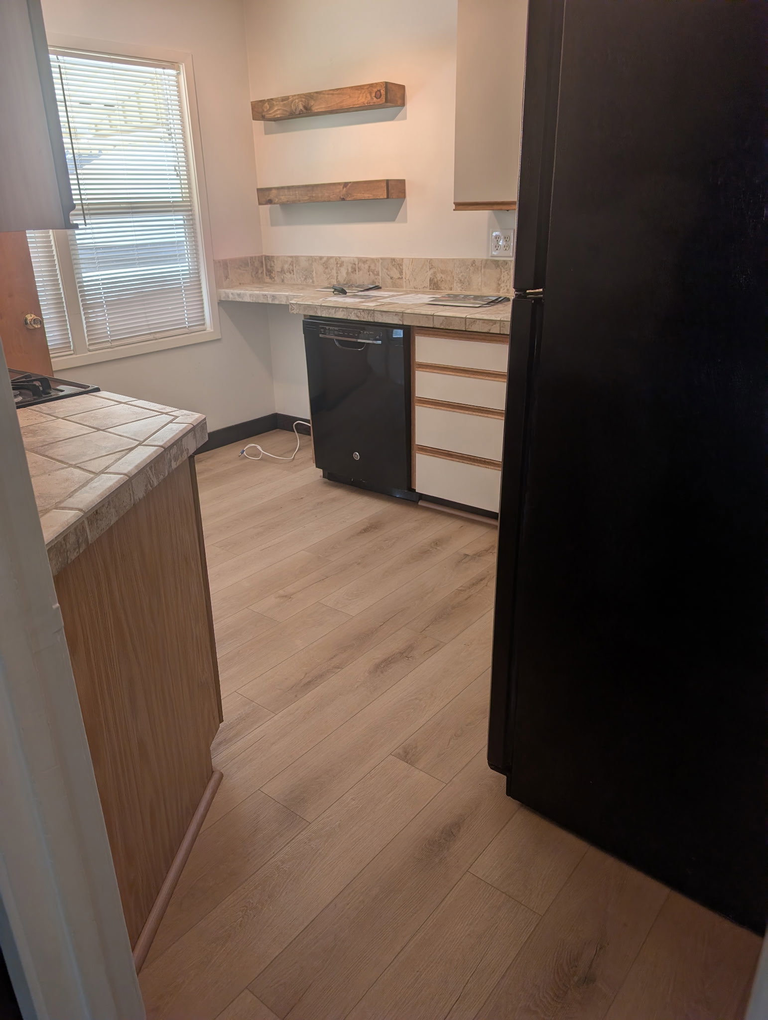 Brand New LVP kitchen flooring!