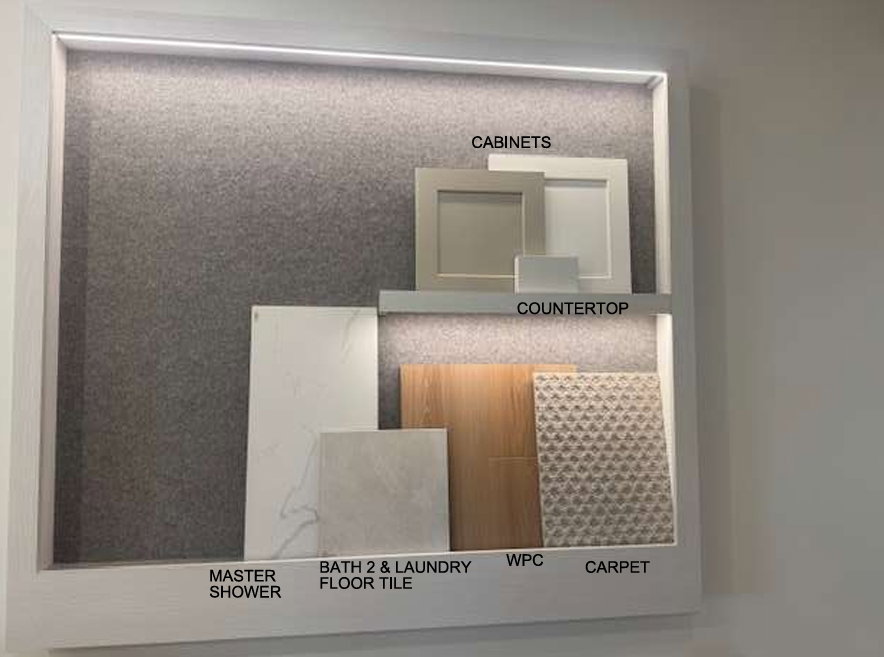 Interior Finishes Selections
