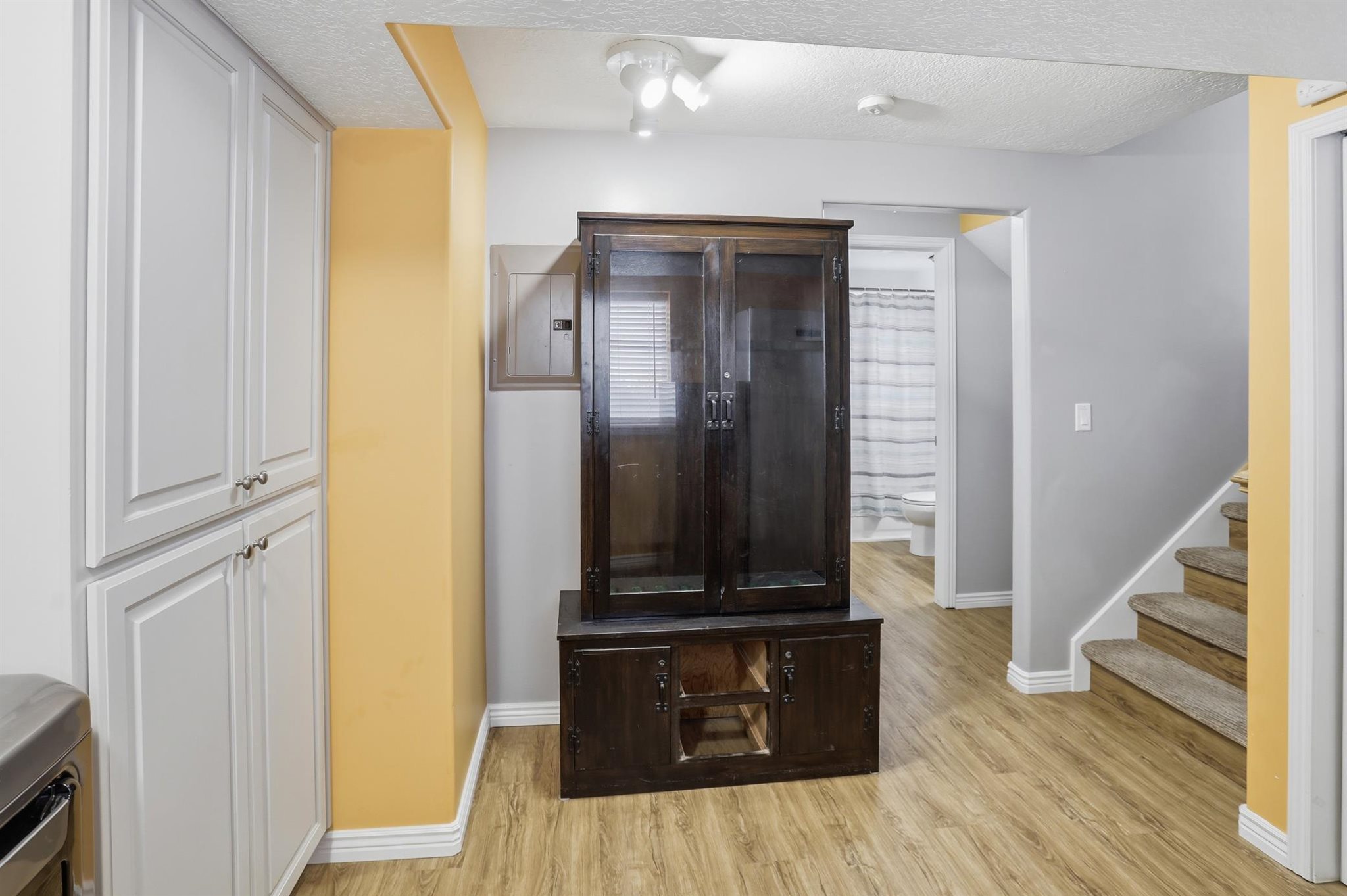 Laundry room and storage room