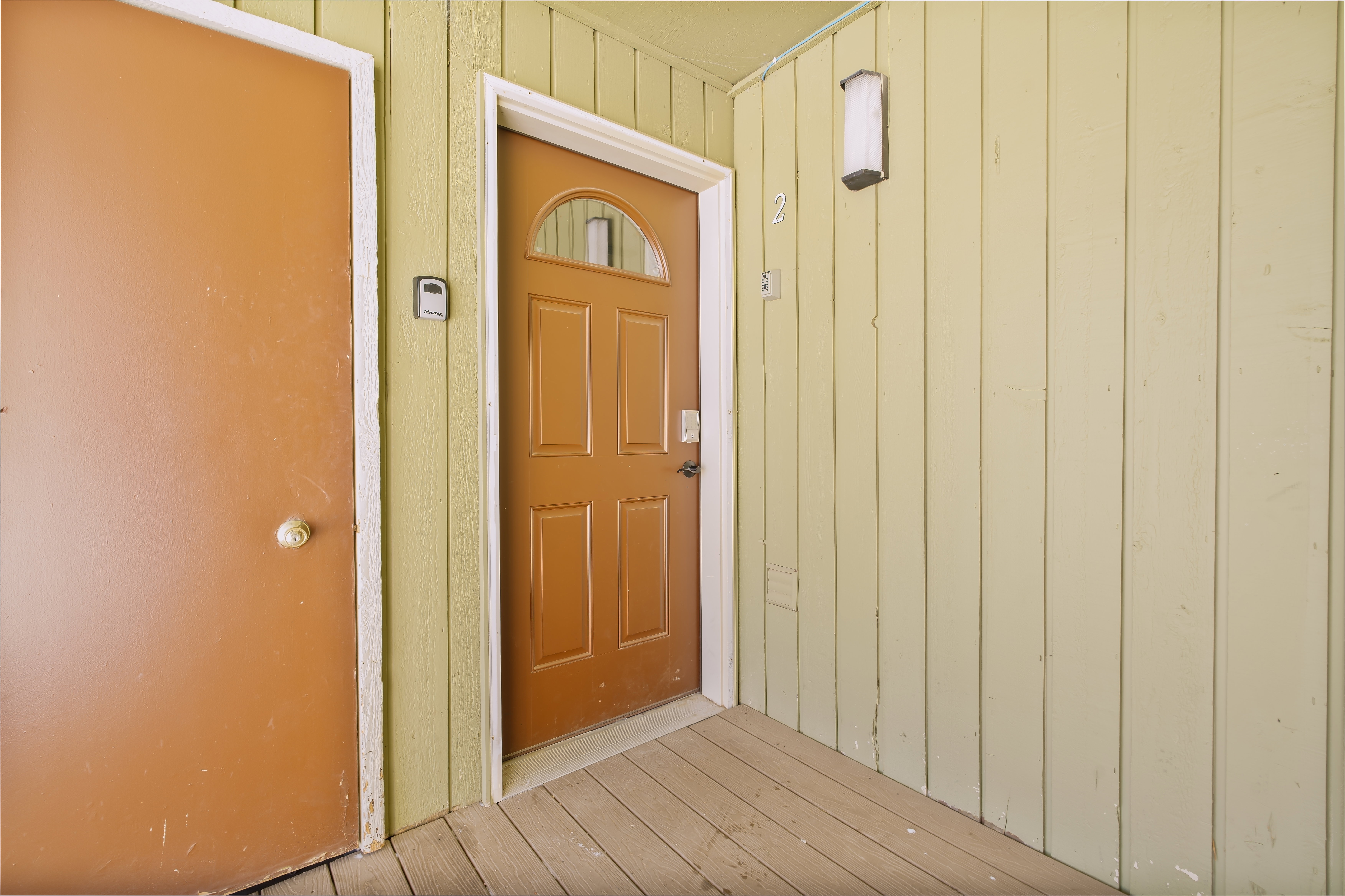 Main floor entry