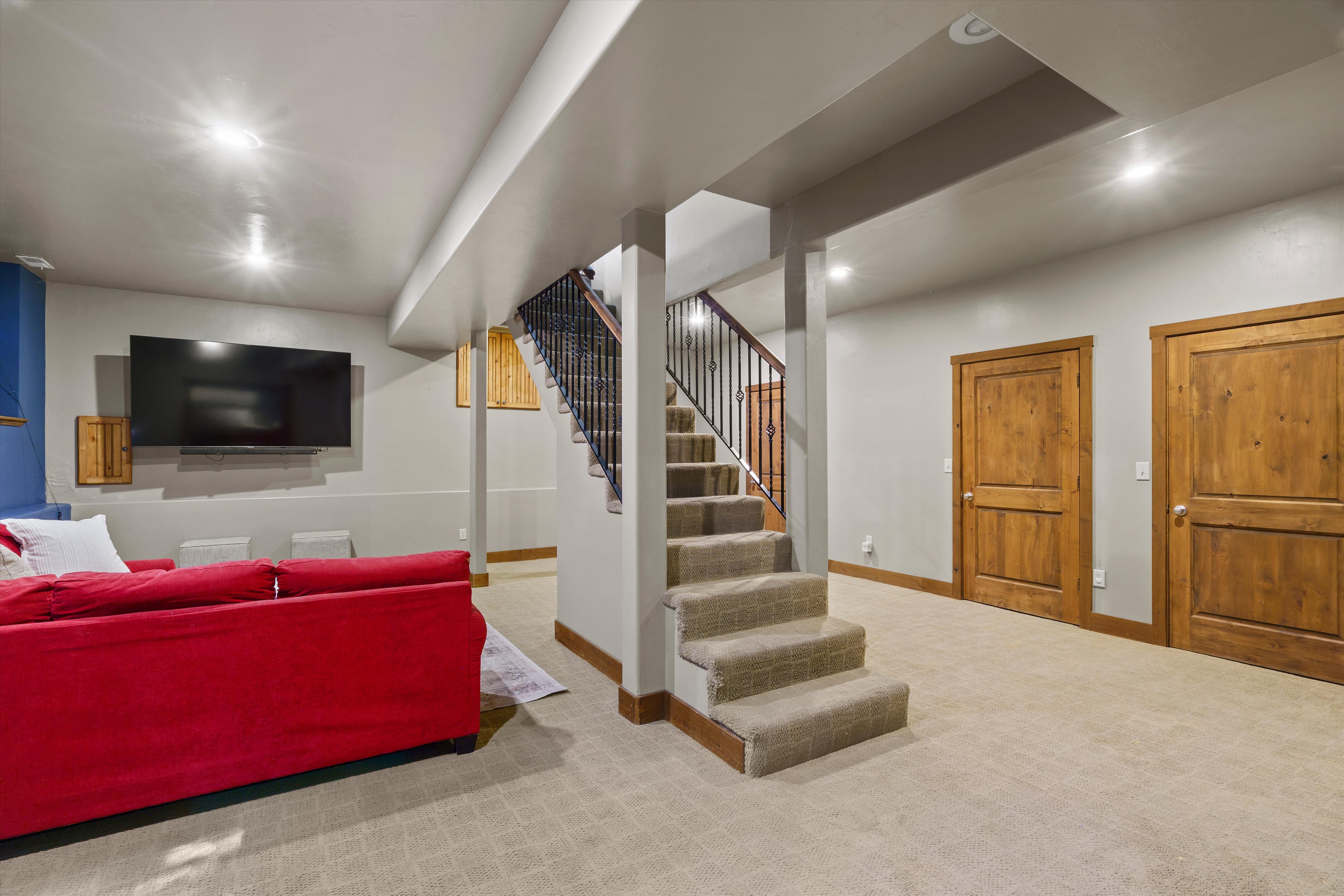 Lower level living room