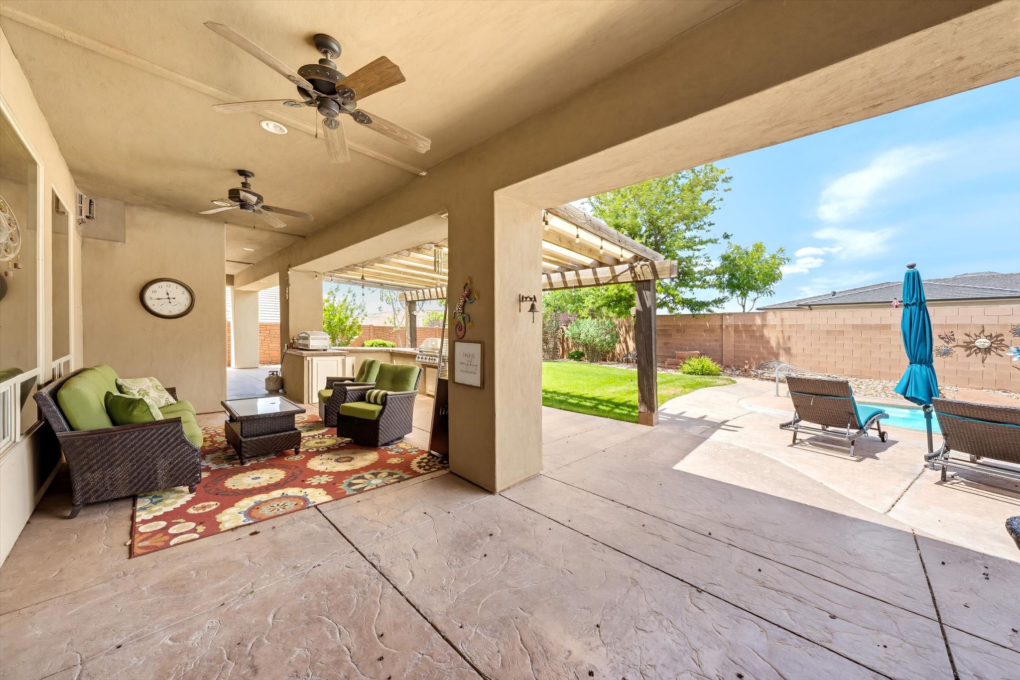 Patio terrace