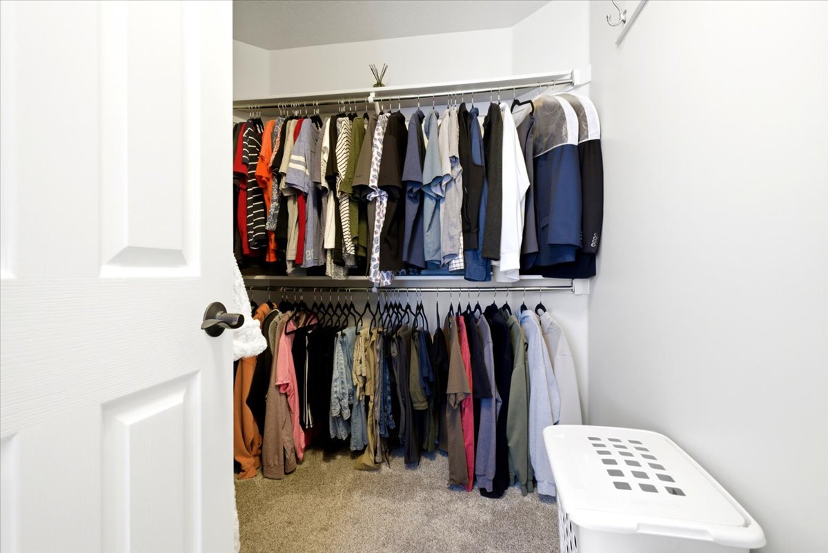 Primary closet